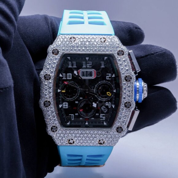 VVS Moissanite RM Watch - Picture 2 of 6